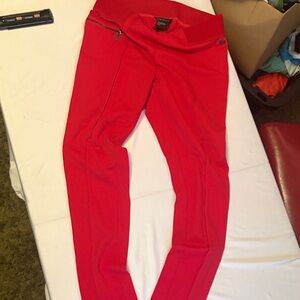 Armani Exchange Red women’s Leggings. New Lulu  cute